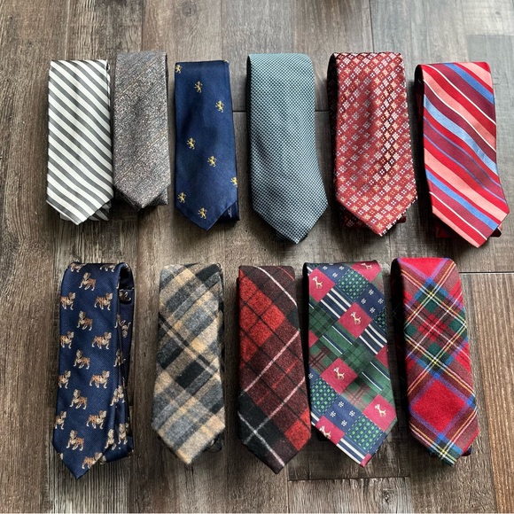 11 Tie Collection - 9  Brands - Picture 1 of 13
